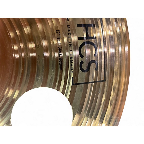 Used MEINL 12in trash pack pair Cymbal