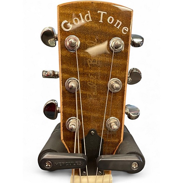 Used Gold Tone Paul Beard GRE Black Resonator Guitar