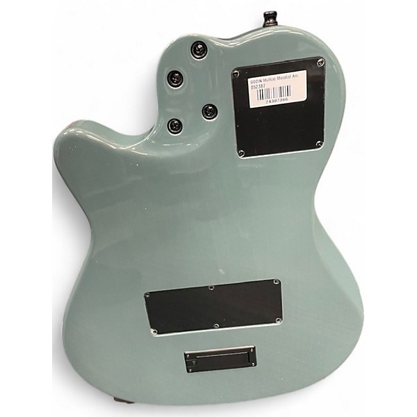 Used Godin Multiac Mundial Arctik Blue Classical Acoustic Guitar