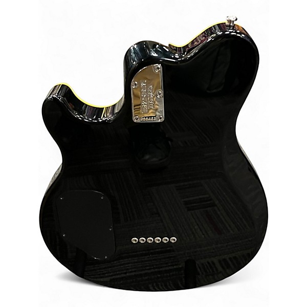 Used Ernie Ball Music Man Axis Super Sport HH Amber Solid Body Electric Guitar