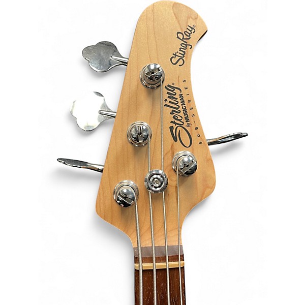 Used Sterling by Music Man Sub Series Ray4 Black Electric Bass Guitar