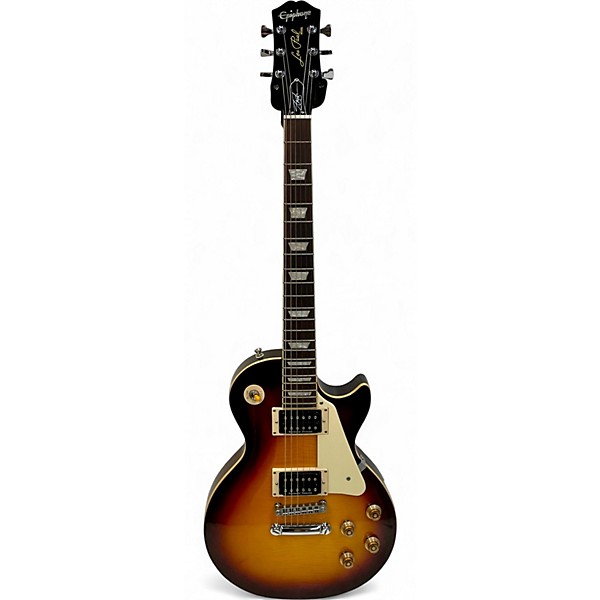 Used Epiphone Slash Signature Les Paul Classic 2 Color Sunburst Solid Body Electric Guitar