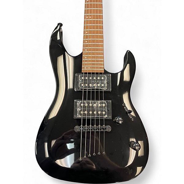 Used Mitchell MM100 Black Solid Body Electric Guitar