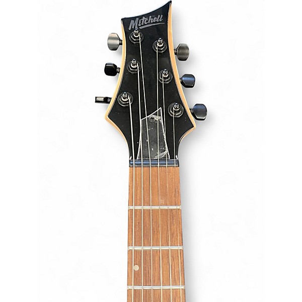 Used Mitchell MM100 Black Solid Body Electric Guitar