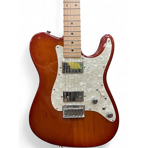 Used Tom Anderson Short Mongrel hh Honey Burst Solid Body Electric Guitar