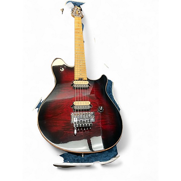 Used Peavey Wolfgang Special Deluxe Dark Cherry Burst Solid Body Electric Guitar