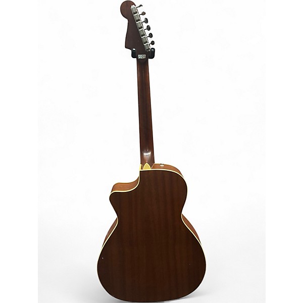 Used Fender Newporter Player Ocean Turquoise Acoustic Electric Guitar