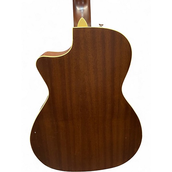 Used Fender Newporter Player Ocean Turquoise Acoustic Electric Guitar