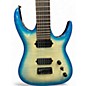Used Agile SEPTOR 727 7 STRING Ocean Burst Solid Body Electric Guitar