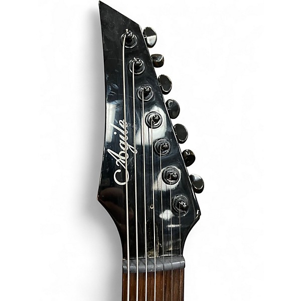 Used Agile SEPTOR 727 7 STRING Ocean Burst Solid Body Electric Guitar