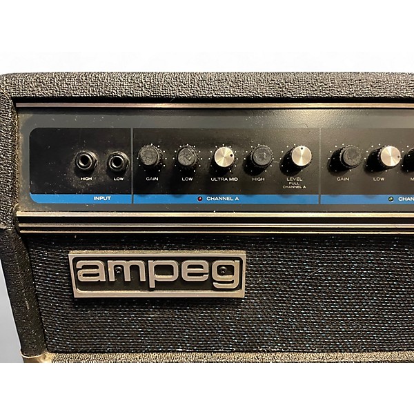 Used Ampeg SS150H Bass Amp Head