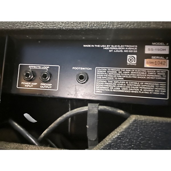 Used Ampeg SS150H Bass Amp Head