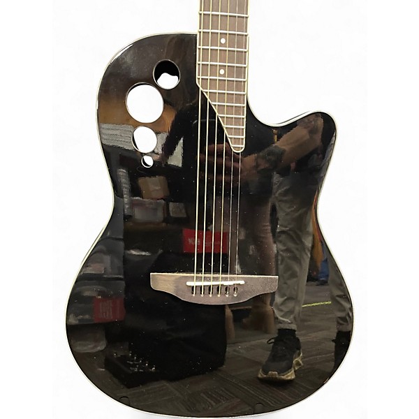 Used Ovation Ovation AE44II Applause BLACK GLOSS Acoustic Electric Guitar