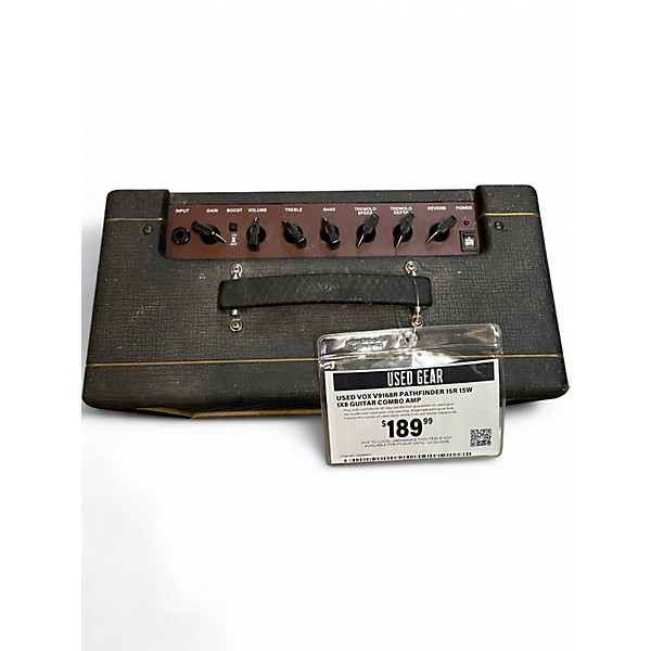 Used VOX V9168R Pathfinder 15R 15W 1X8 Guitar Combo Amp