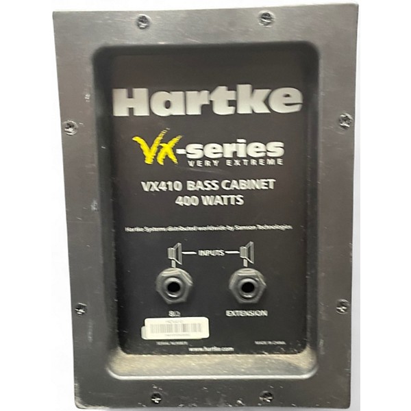 Used Hartke VX410 400W 8 OHM Bass Cabinet