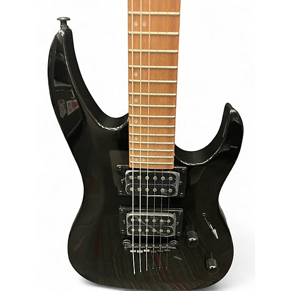 Used Mitchell MM100 Black Solid Body Electric Guitar