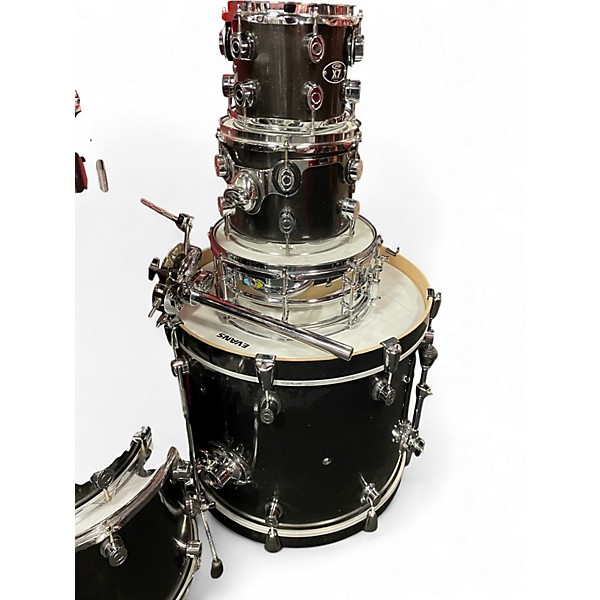 Used PDP by DW 7 Piece X7 black sparkle Drum Kit
