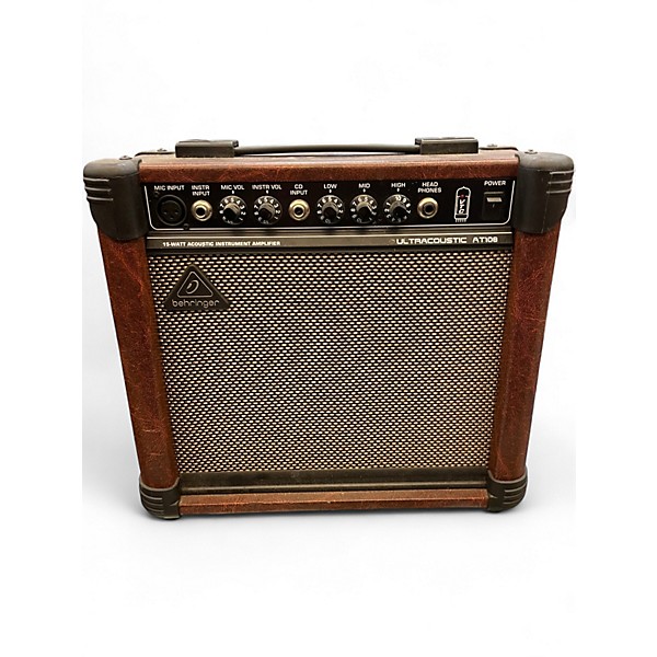 Used Behringer AT108 1X8 15W Ultracoustic Acoustic Guitar Combo