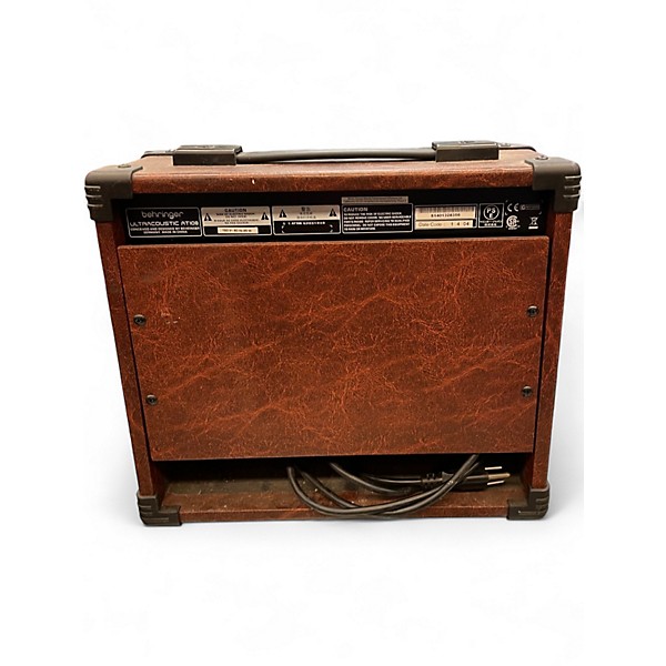Used Behringer AT108 1X8 15W Ultracoustic Acoustic Guitar Combo Used Behringer AT108 1X8 15W Ultracoustic Acoustic Guitar Combo
