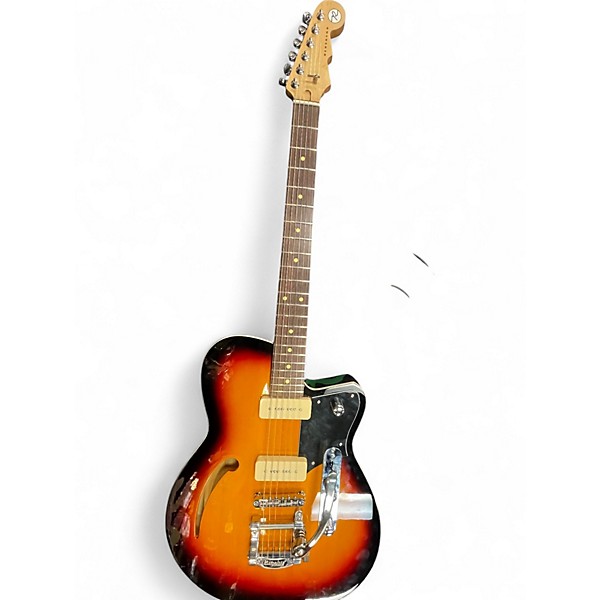 Used Reverend CLUB KING 290 3 Color Sunburst Solid Body Electric Guitar