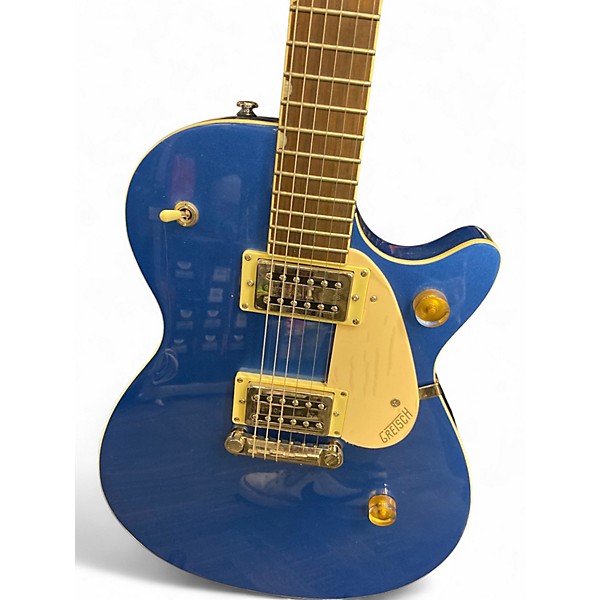 Used Gretsch Guitars G2217 STREAMLINER Metallic Blue Solid Body Electric Guitar