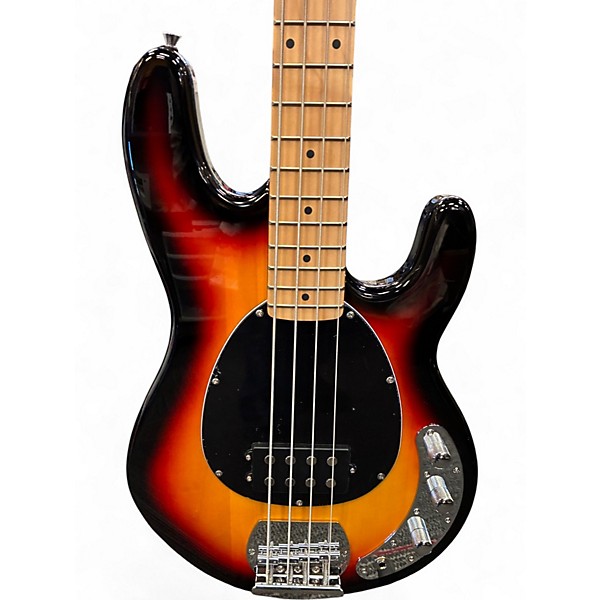 Used Harley Benton MB-4 Music Man 2 Color Sunburst Electric Bass Guitar