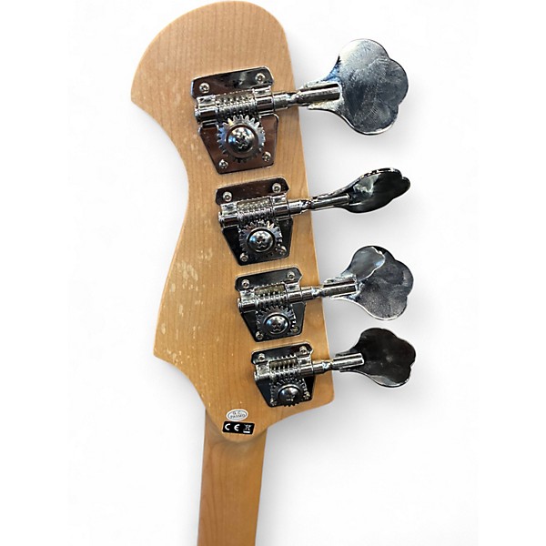 Used Harley Benton MB-4 Music Man 2 Color Sunburst Electric Bass Guitar