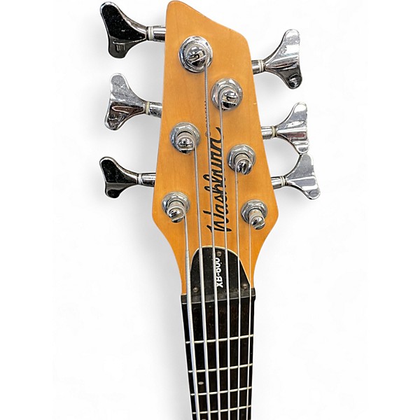 Used Washburn XB 600 Natural Electric Bass Guitar