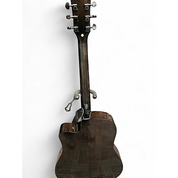 Used Donner EC1760 Trans Black Acoustic Electric Guitar