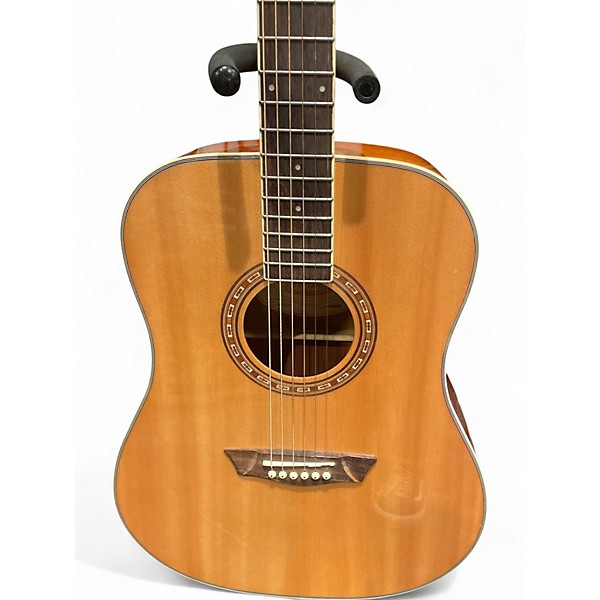 Used 2024 Washburn WD7S Natural Acoustic Guitar