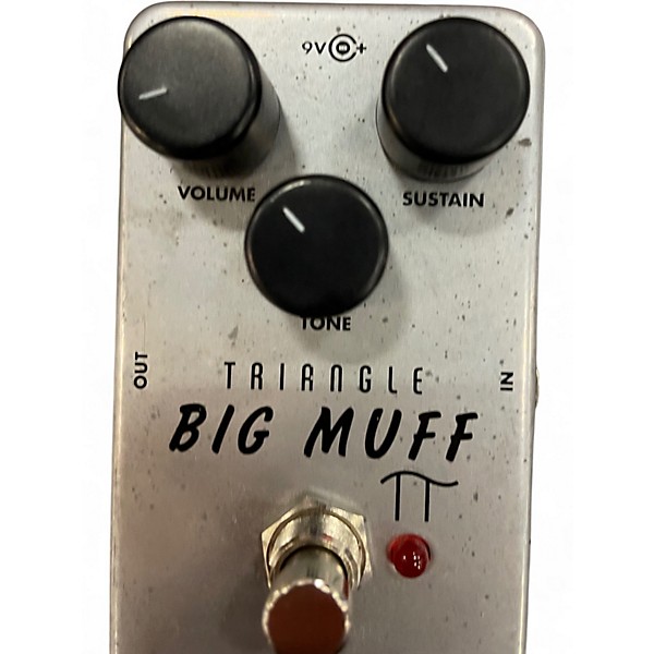 Used Electro-Harmonix Big Muff Triangle Pi Distortion Effect Pedal