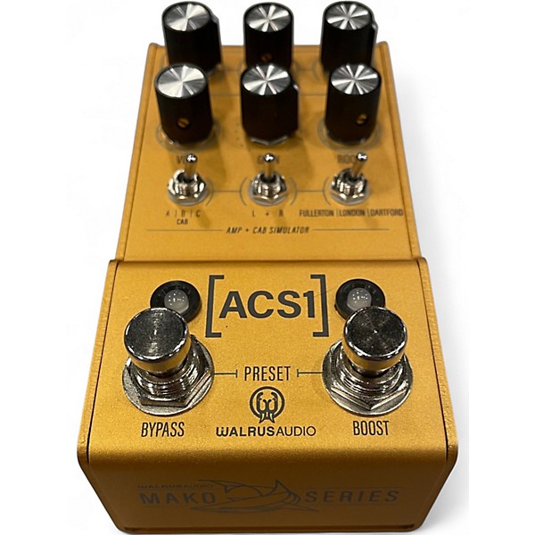 Used Walrus Audio Mako ACS1 Amp + Cab Simulator Effect Pedal