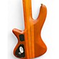 Used Schecter Guitar Research Stiletto Studio 5 String Fretless Satin Honey Electric Bass Guitar