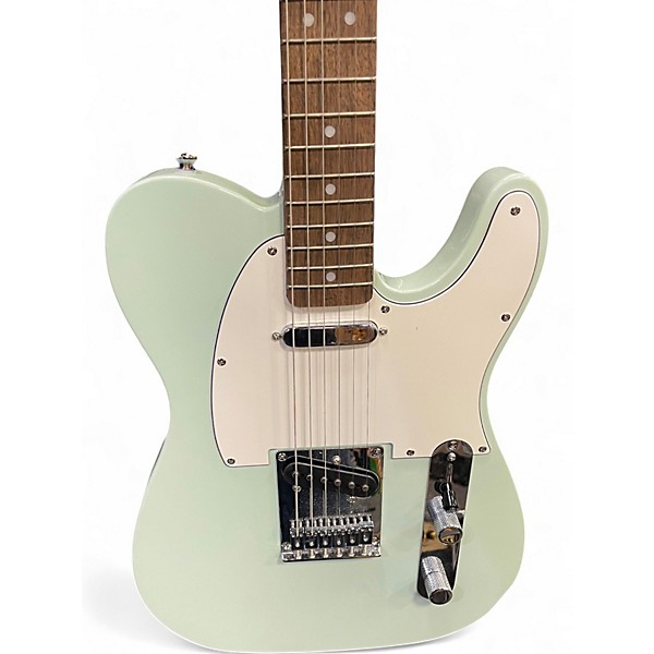 Used Squier Bullet Telecaster Surf Green Solid Body Electric Guitar