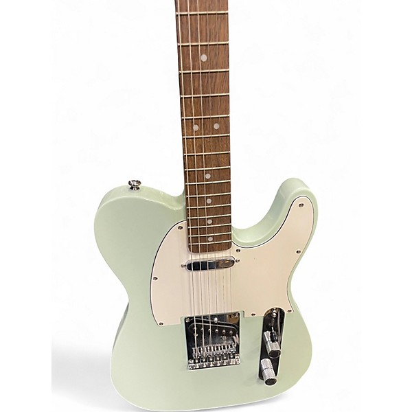 Used Squier Bullet Telecaster Surf Green Solid Body Electric Guitar