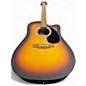 Used Fender FA-25CE 3 Tone Sunburst Acoustic Electric Guitar thumbnail