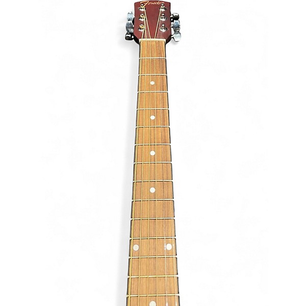 Used Fender FA-25CE 3 Tone Sunburst Acoustic Electric Guitar