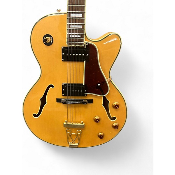 Used Epiphone Joe Pass Emperor Natural Hollow Body Electric Guitar