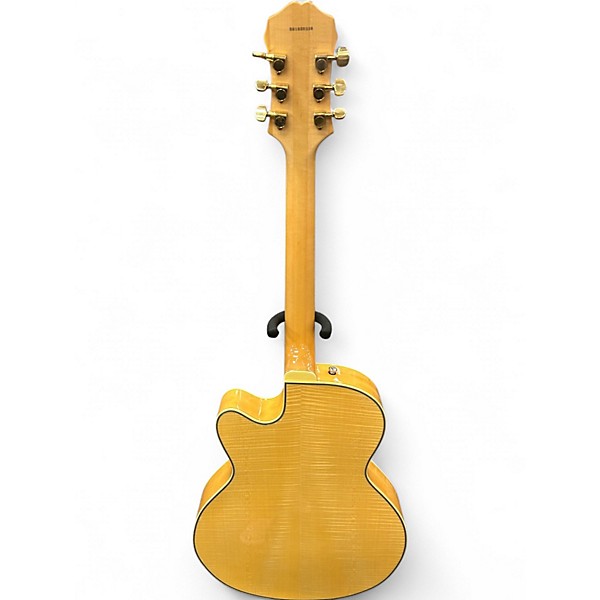 Used Epiphone Joe Pass Emperor Natural Hollow Body Electric Guitar