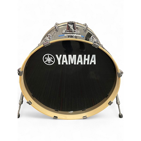 Used Yamaha 5 Piece Stage Custom Black Drum Kit