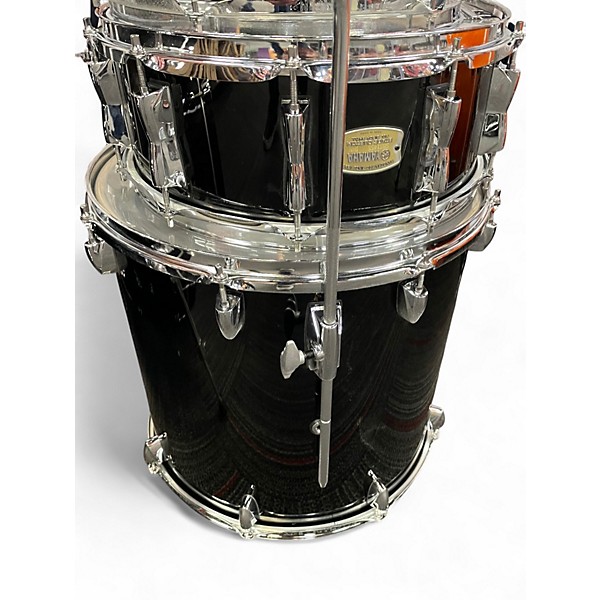 Used Yamaha 5 Piece Stage Custom Black Drum Kit