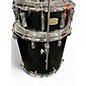 Used Yamaha 5 Piece Stage Custom Black Drum Kit