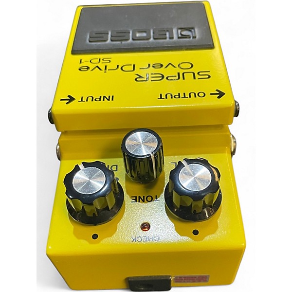 Used BOSS SD1 Super Overdrive Effect Pedal