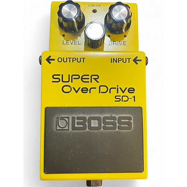 Used BOSS SD1 Super Overdrive Effect Pedal
