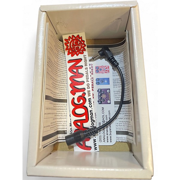 Used Ibanez TS808 SILVER ANALOG MAN MOD Effect Pedal