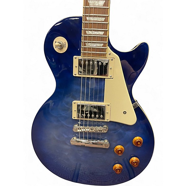 Used Epiphone Les Paul Standard Pro Blue Burst Solid Body Electric Guitar