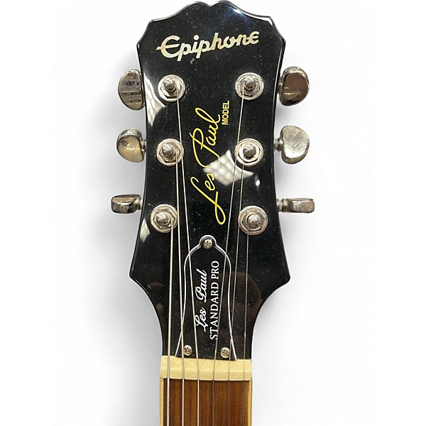 Used Epiphone Les Paul Standard Pro Blue Burst Solid Body Electric Guitar