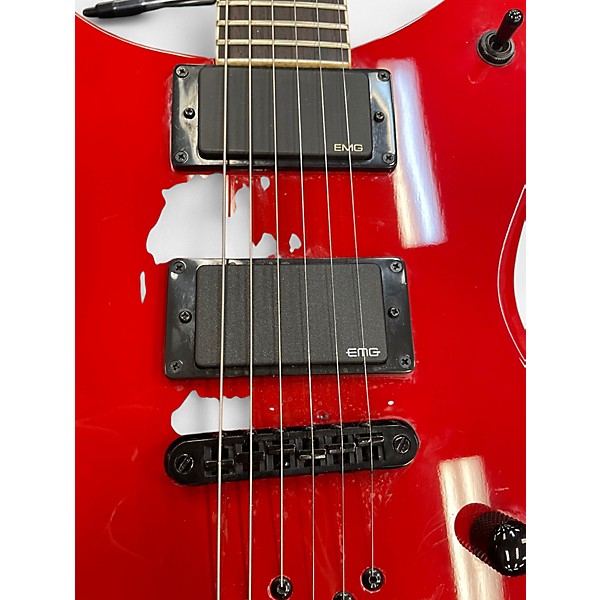 Used Peavey Tragic II Red Solid Body Electric Guitar