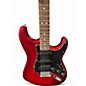 Used Fender Standard Stratocaster Candy Apple Red Solid Body Electric Guitar