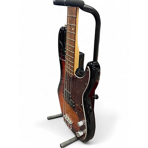 Used Fender Player Precision Bass 3 Tone Sunburst Electric Bass Guitar